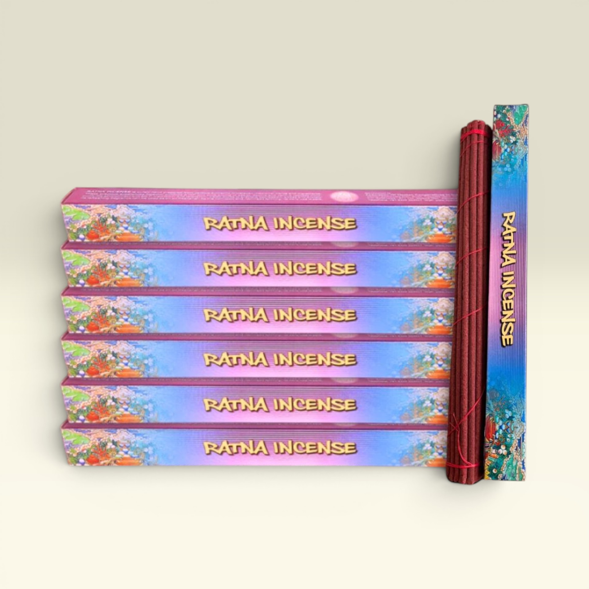 Nhang Thảo Dược Ấn Độ Ratna Himalaya 25.4cm Thanh Lọc Không Gian | Vạn Kim Đại Cát