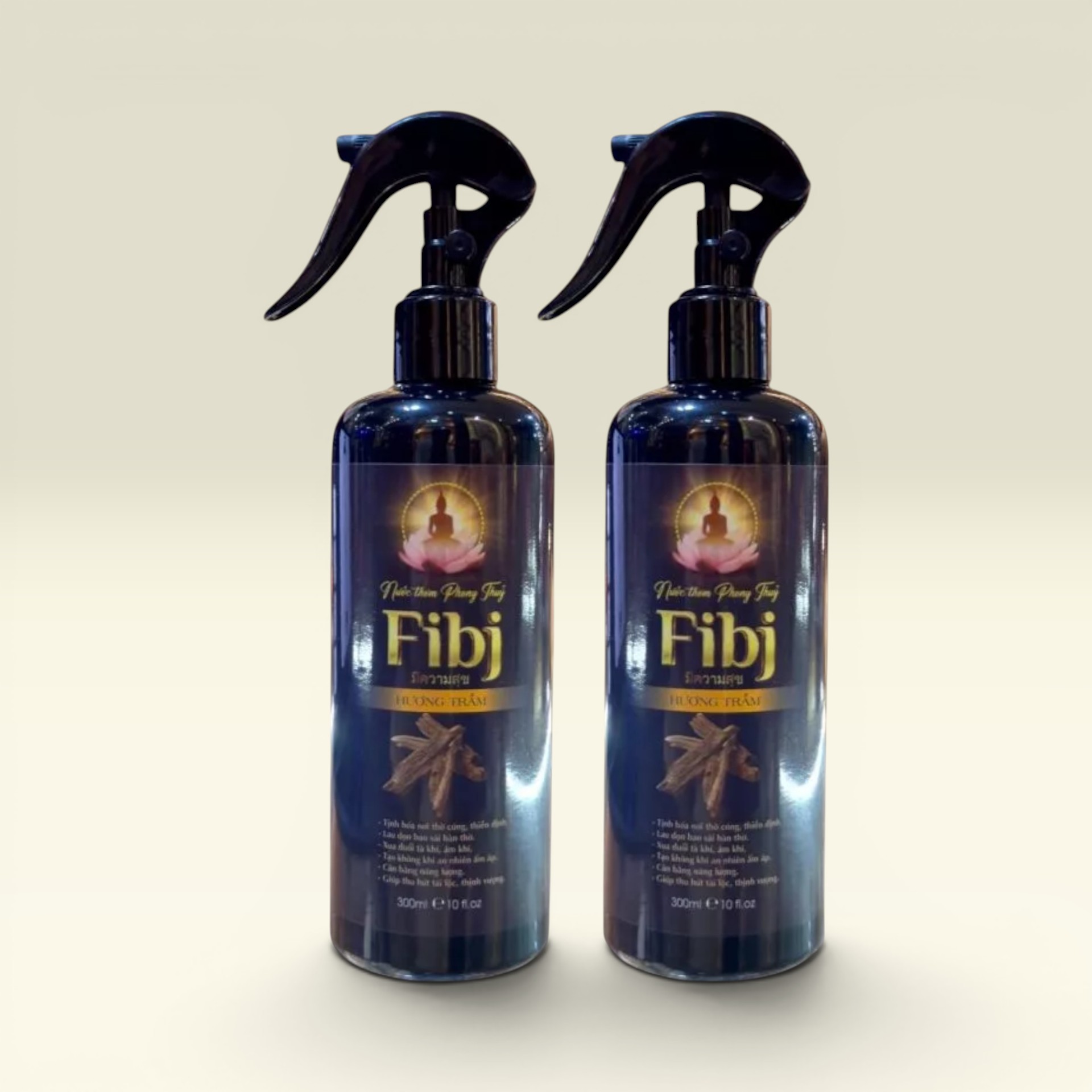 Nước Lau Bàn Thờ Hương Trầm 300ml – Xịt Lau Bao Sái Chuyên Dụng