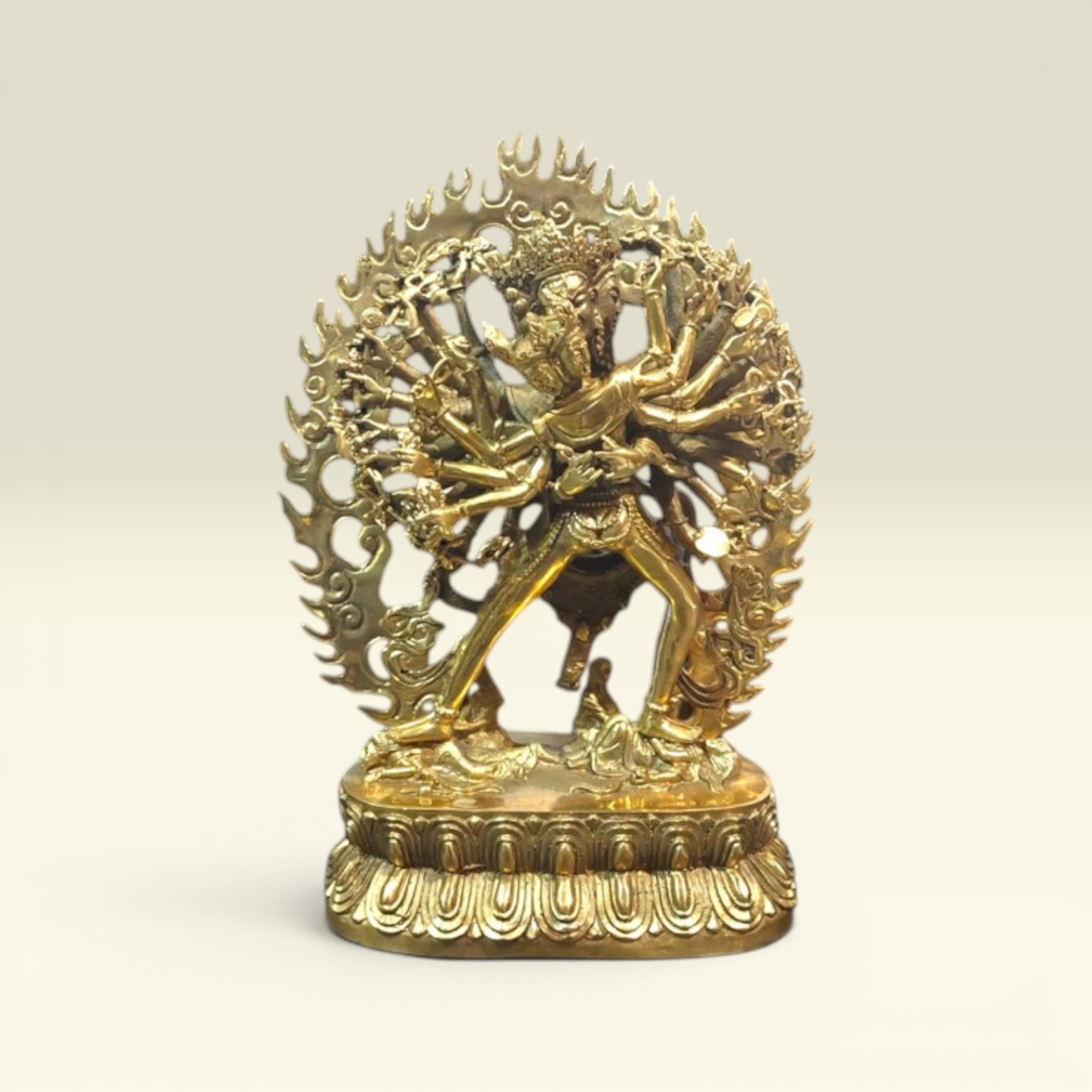 Tượng Phật Kim Cương Thời Luân Kalachakra- Tượng Phật Mật Tông- Tượng Đồng Thờ Cúng - Vạn Kim Đại Cát