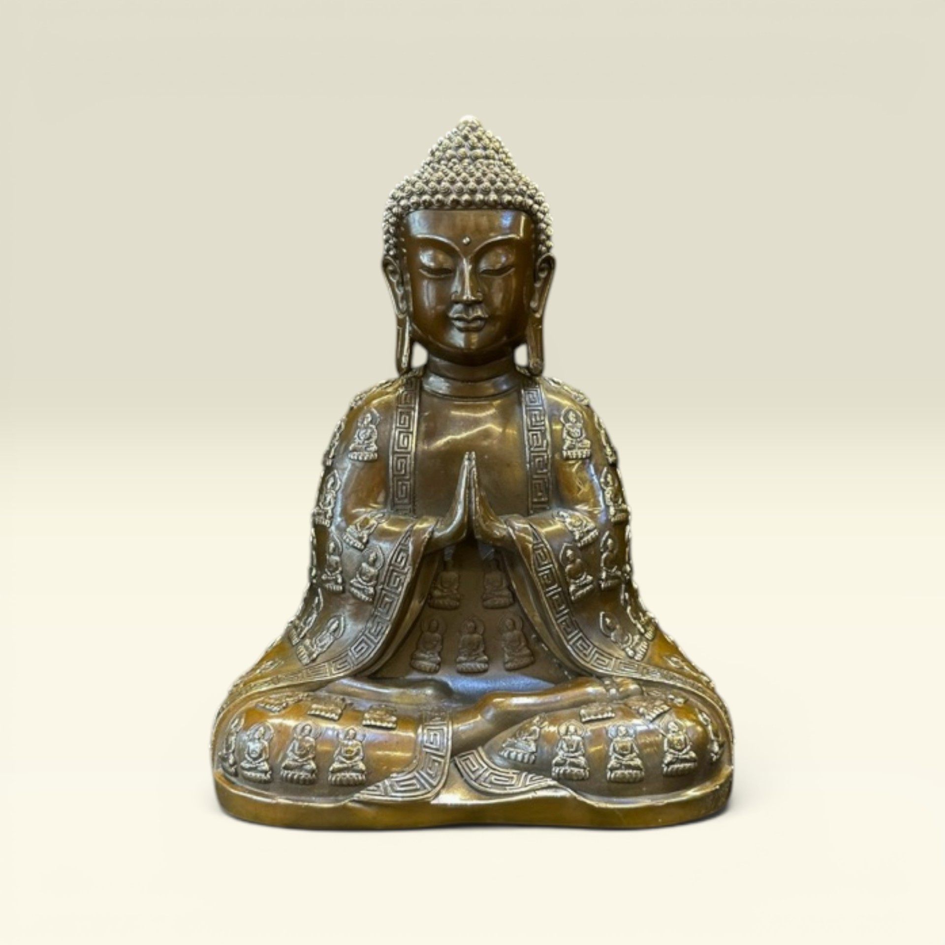 Tượng Phật Phật Tổ Nhiều Áo- Tượng Đồng Thờ Cúng - Vạn Kim Đại Cát
