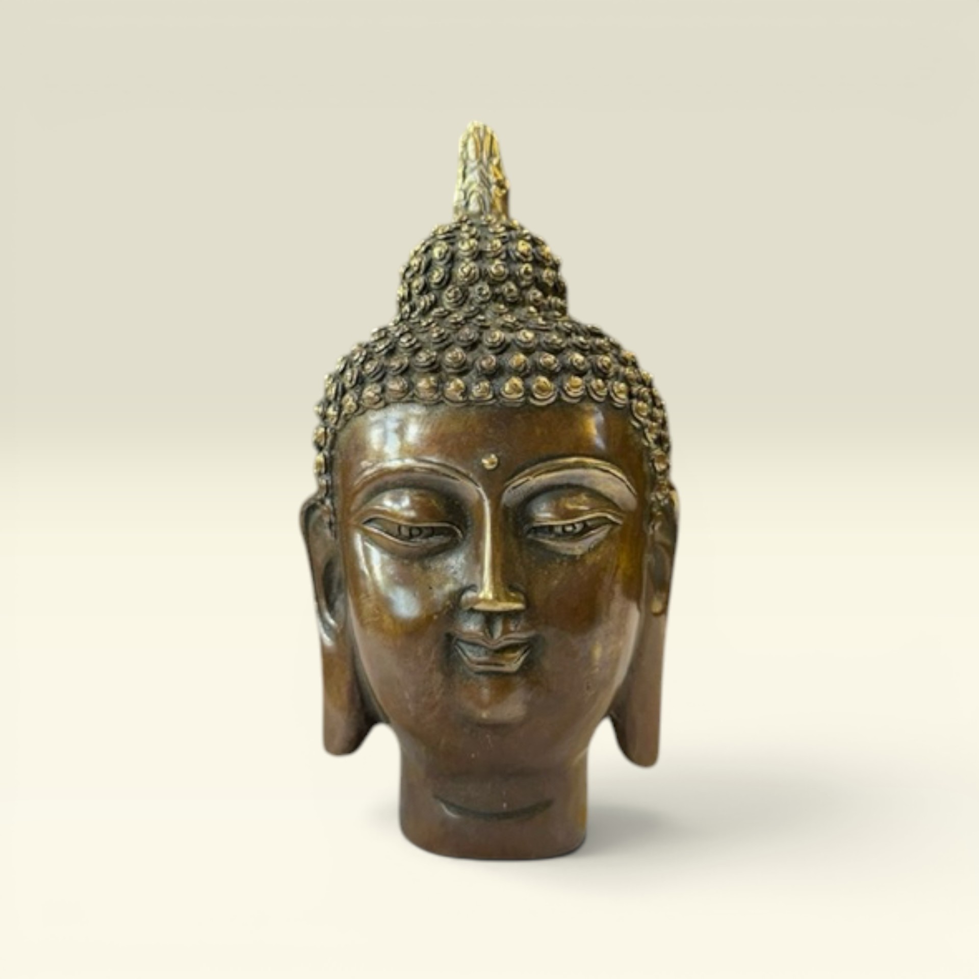 Tượng Phật Diện Phật- Phật Thủ- Tượng Đồng Thờ Cúng - Vạn Kim Đại Cát
