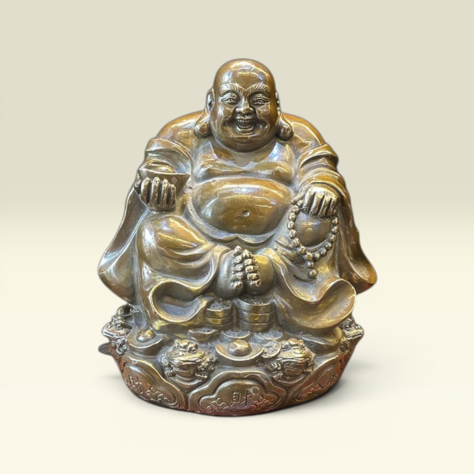 Tượng Phật Phật Di Lạc- Di Lặc- Tượng Phật Di Lạc Bằng Đồng - Vạn Kim Đại Cát