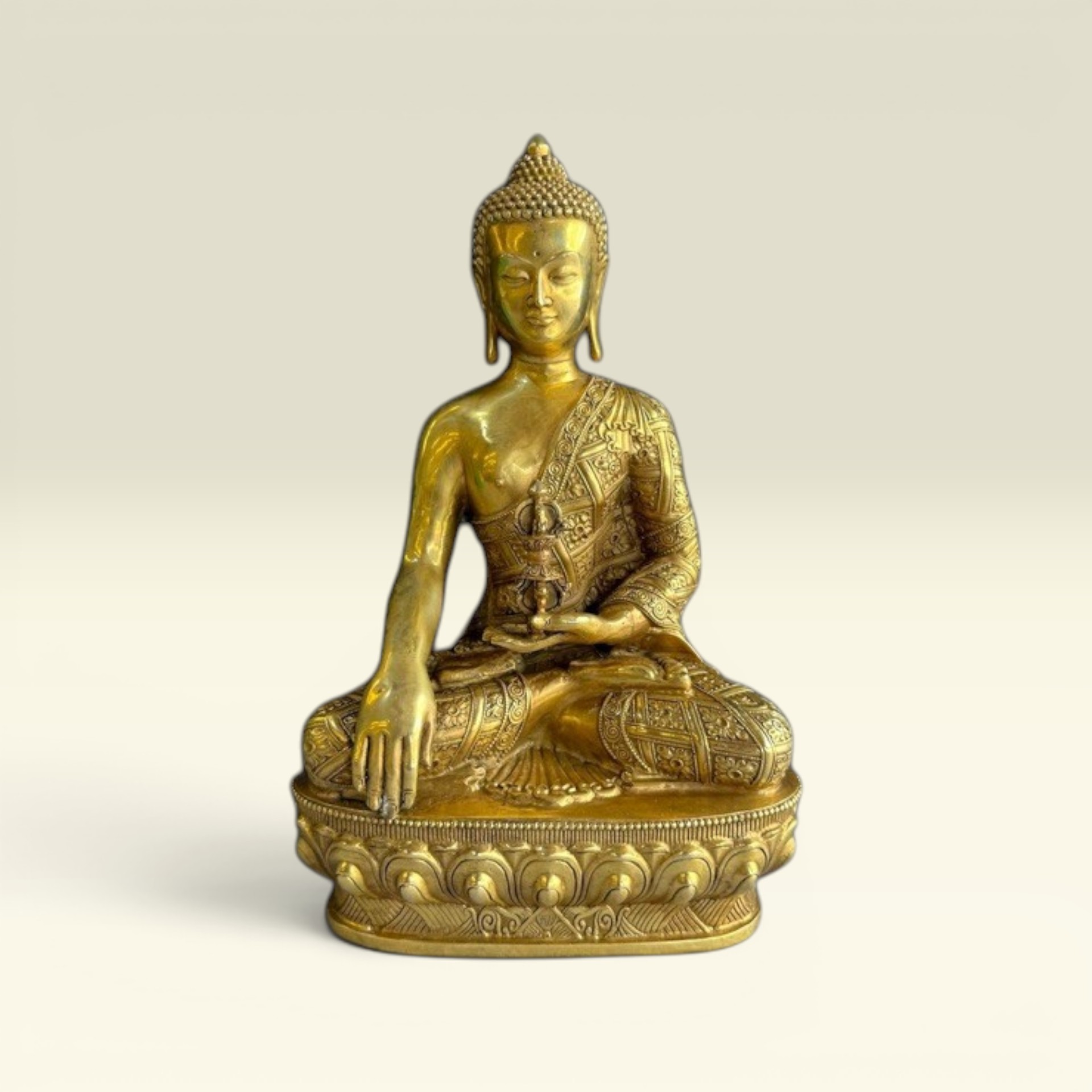Tượng Phật Phật Bất Động A Súc Bệ Như Lai- Tượng Phật Mật Tông- Tượng Đồng Thờ Chngs - Vạn Kim Đại Cát